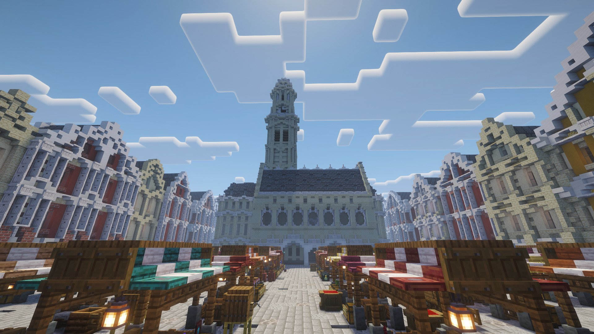 Beffroi d'Arras & la place des héros